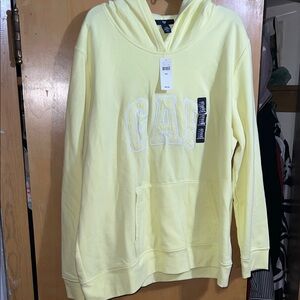 GAP Yellow Hoodie Sweatshirt